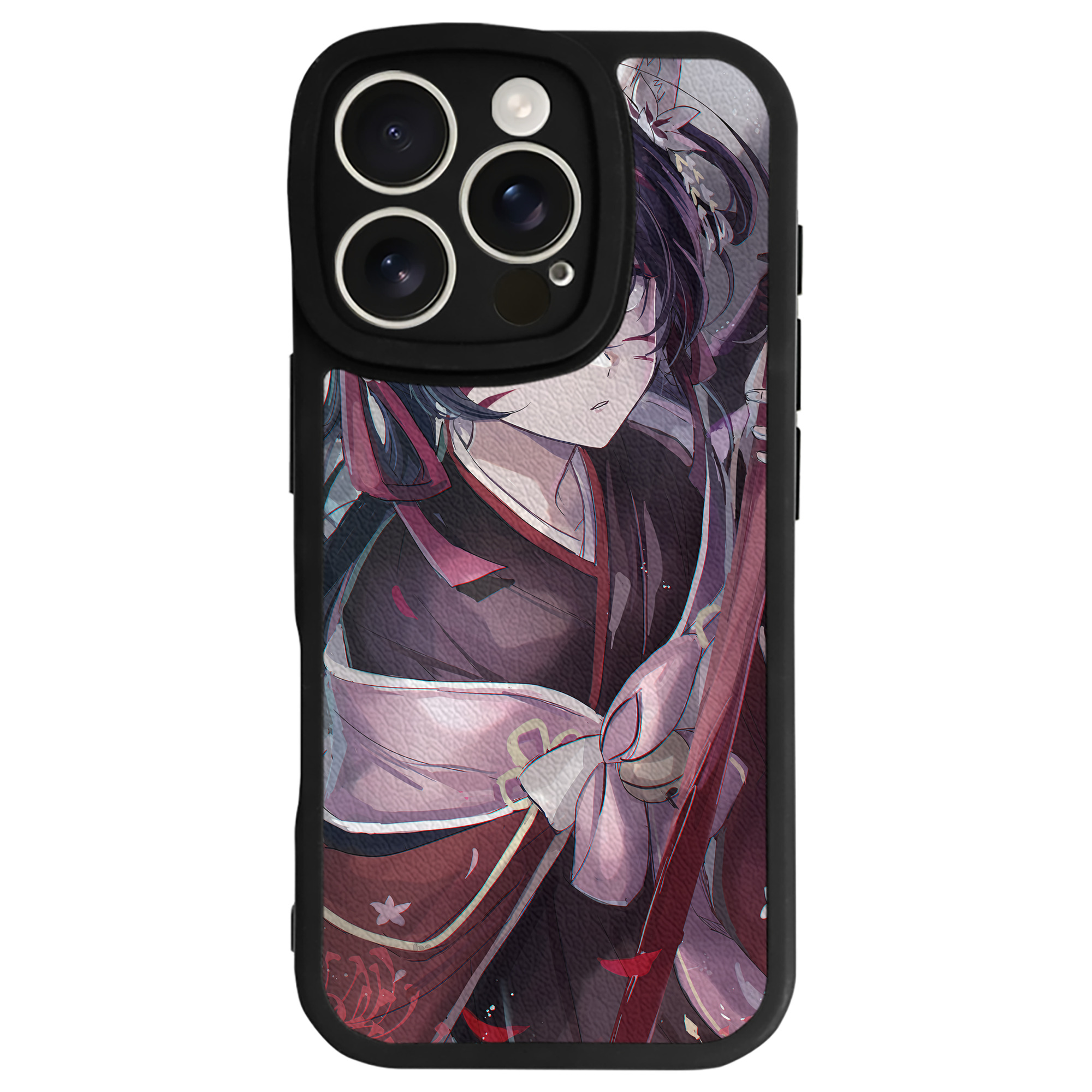 （画像用） 文豪ストレイドッグス Bungo Stray Dogs 【iPhone 16シリーズ対応】シリコンスマホケース（レザー調） 材質：シリコン